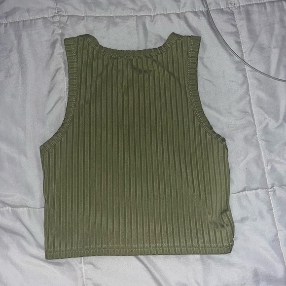 ribbed halter top - Picture 2 of 2